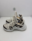 Louis Vuitton Size 38.5 bianche e marrone