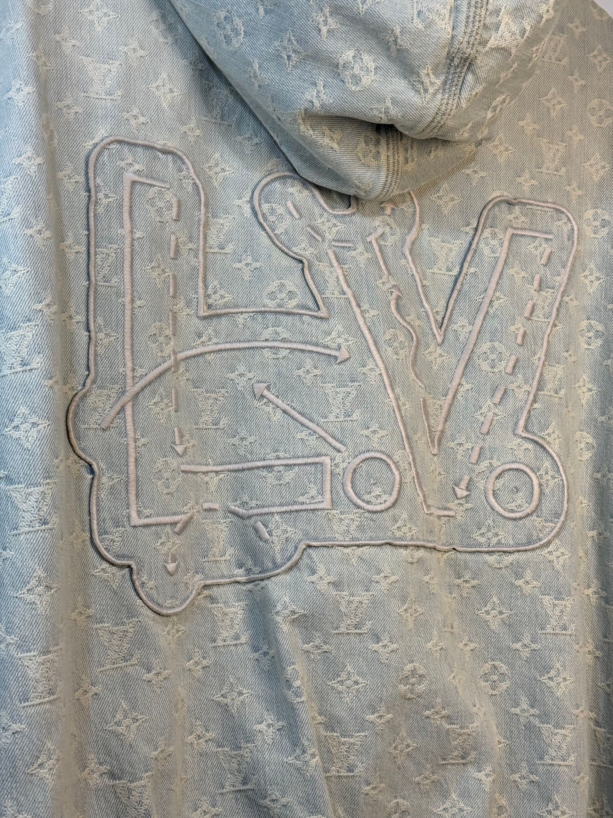 Giacca di jeans Louis Vuitton
