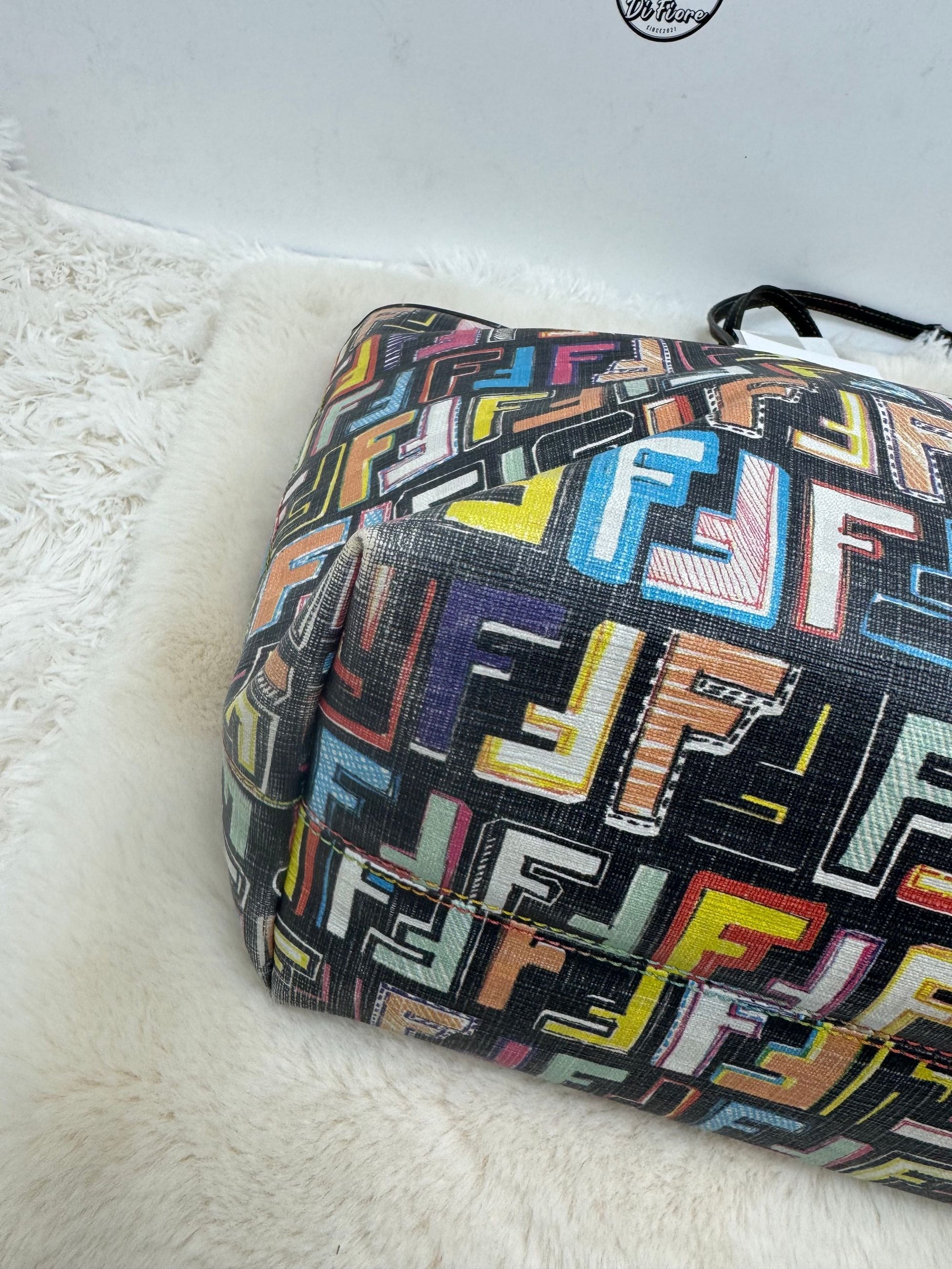 Borsa fendi multicolor