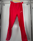 pantalone Palm Angels Size XXL rosso e bianco