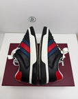 Gucci ace Size 7=41 nera rossa e blu