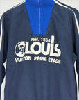 Felpa Louis Vuitton Size M blu e bianco