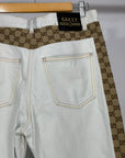 Completo Gucci bianco e marrone L