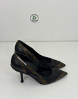 Tacco Louis Vuitton marrone e nero Size 38