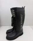 stivale off white nero antipioggia “FOR RIDING” 37