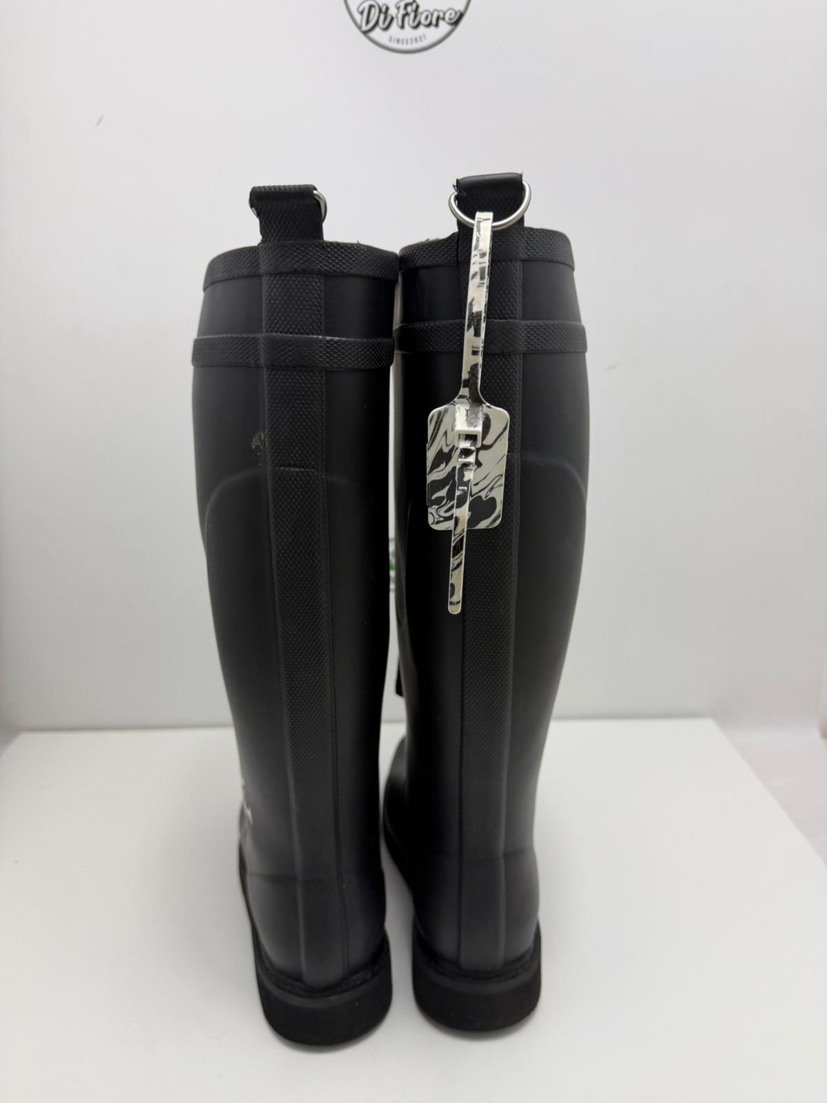 stivale off white nero antipioggia “FOR RIDING” 37