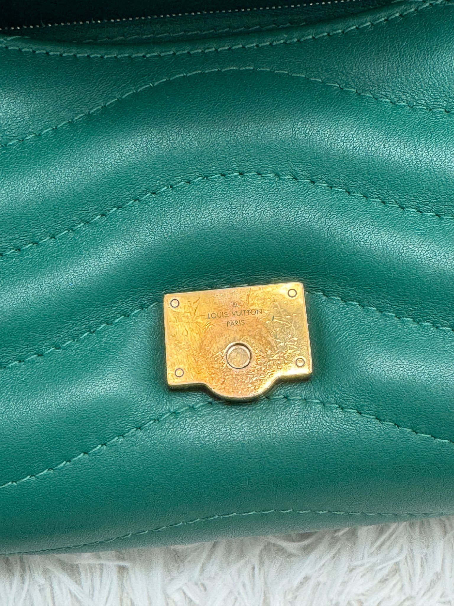 Louis Vuitton emerald green new Wave