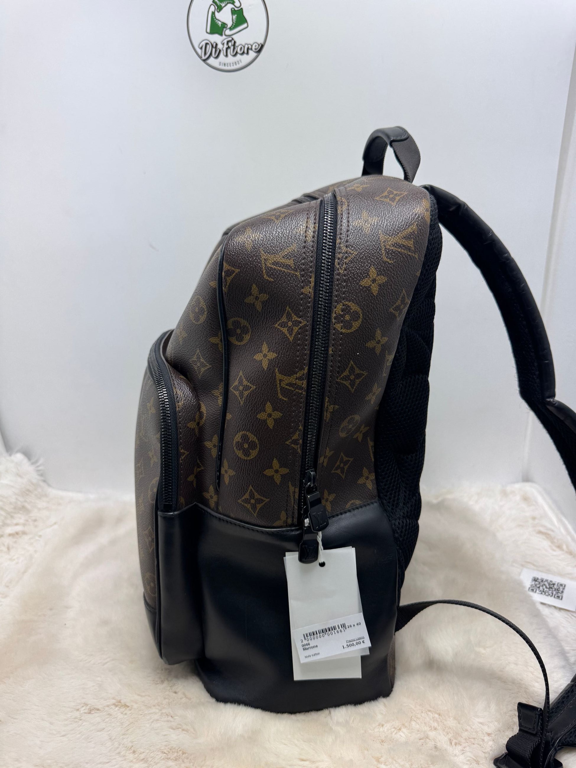 Zaino Louis Vuitton Dean Monogram Macassar