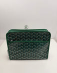 pochette Goyard misura GM verde