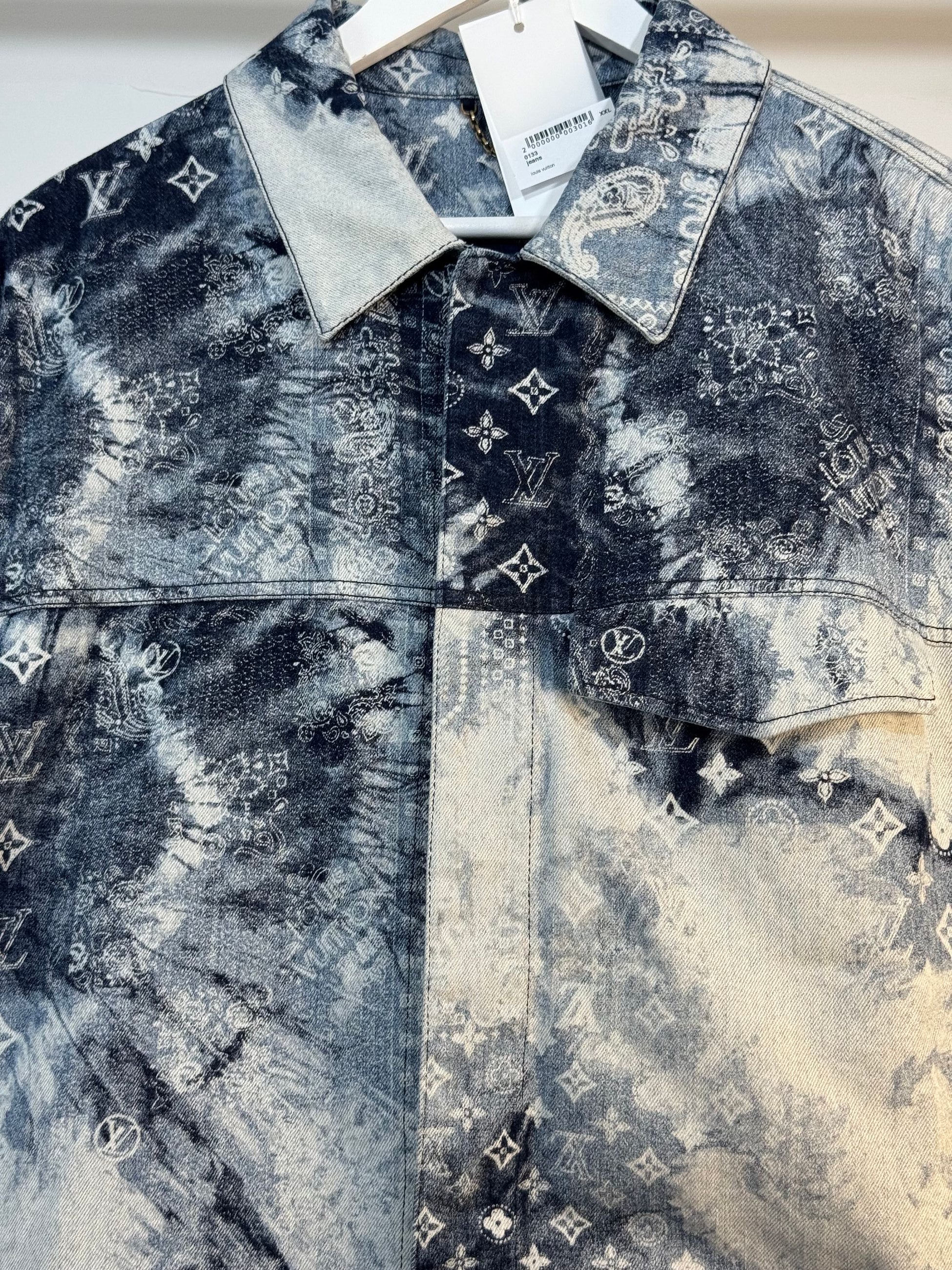 camicia Louis Vuitton di jeans