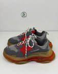 Balenciaga Triple S Size 42 grigia e rossa