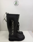 stivale off white nero antipioggia “FOR RIDING” 37