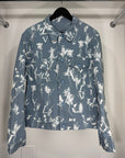 Giacca Louis Vuitton Size 50 celeste e bianca