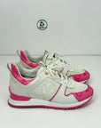 Louis Vuitton trainer 38 bianche e rosa