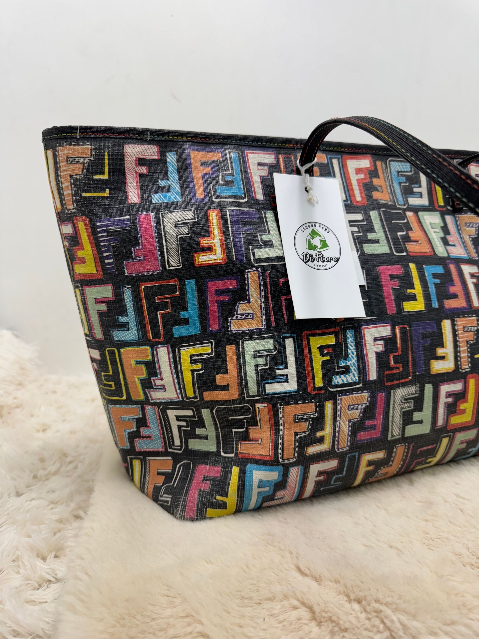 Borsa fendi multicolor
