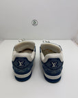 Louis Vuitton trainer 6.5=40 veste 41 bianca e blu