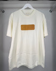 t-shirt Louis Vuitton Size XL bianca e marrone