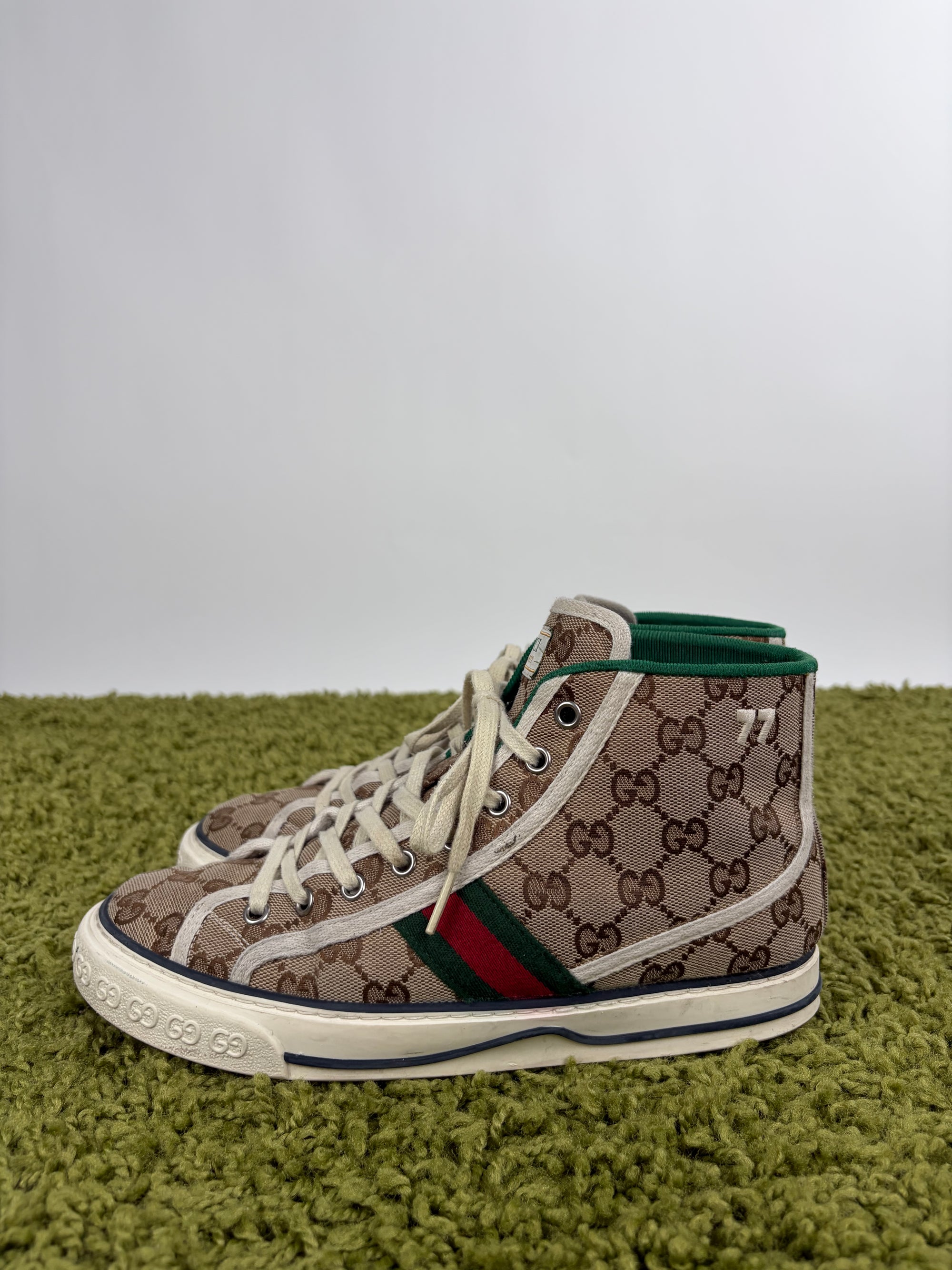 Gucci Tennis Size 39.5 marroni e bianche