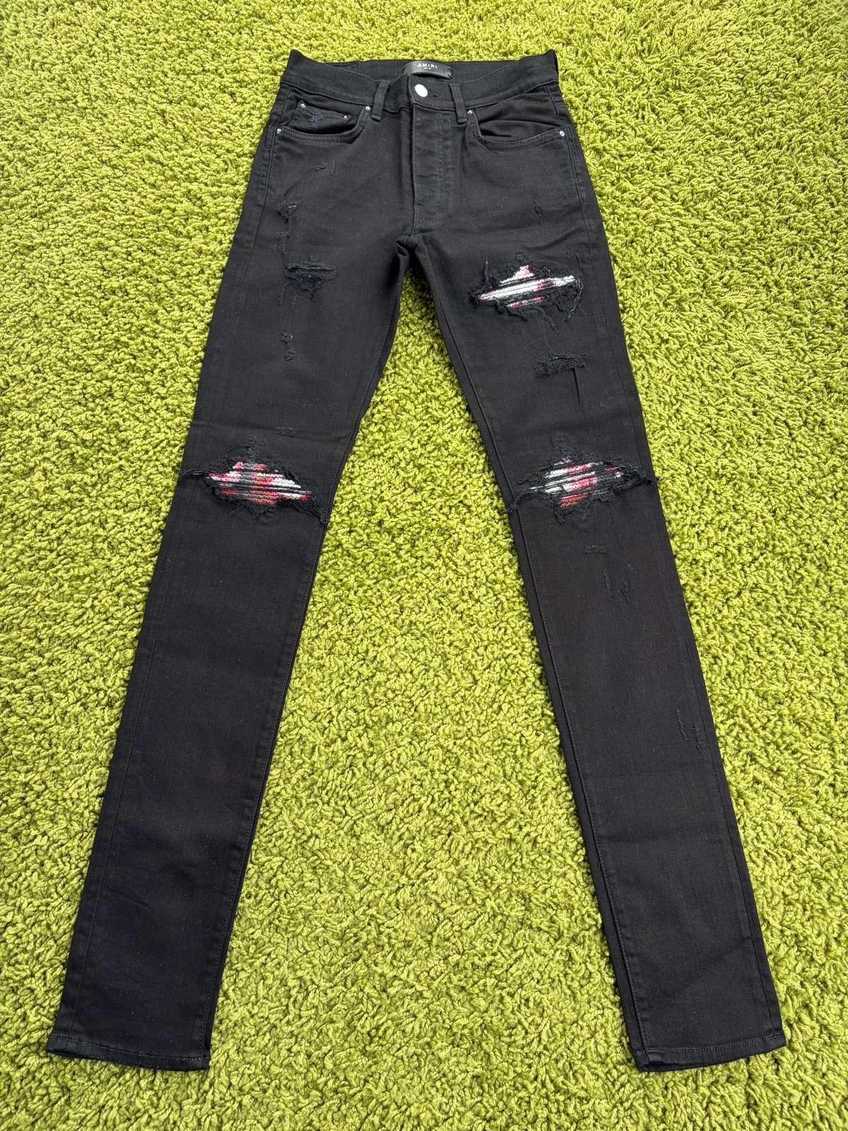 Jeans Amiri Nero 30 - Second Hand Di Fiore