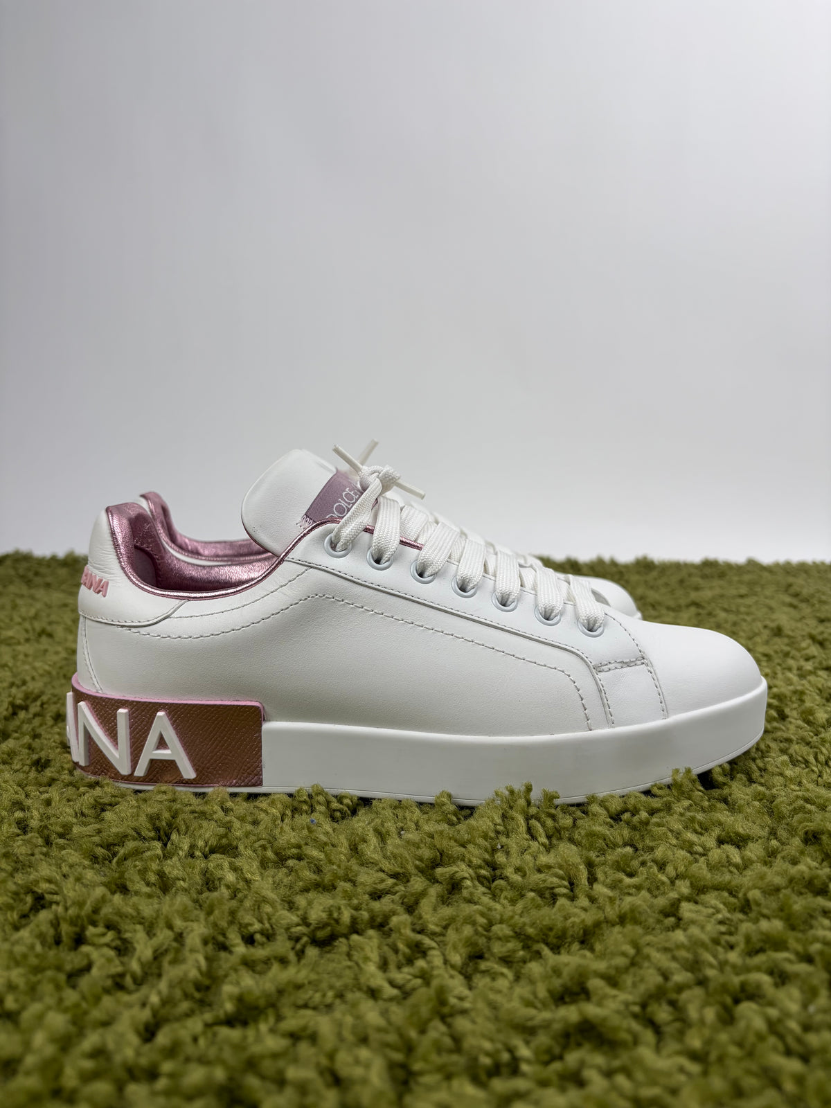 Dolce&amp;Gabbana Portofino Bianca Rosa 39