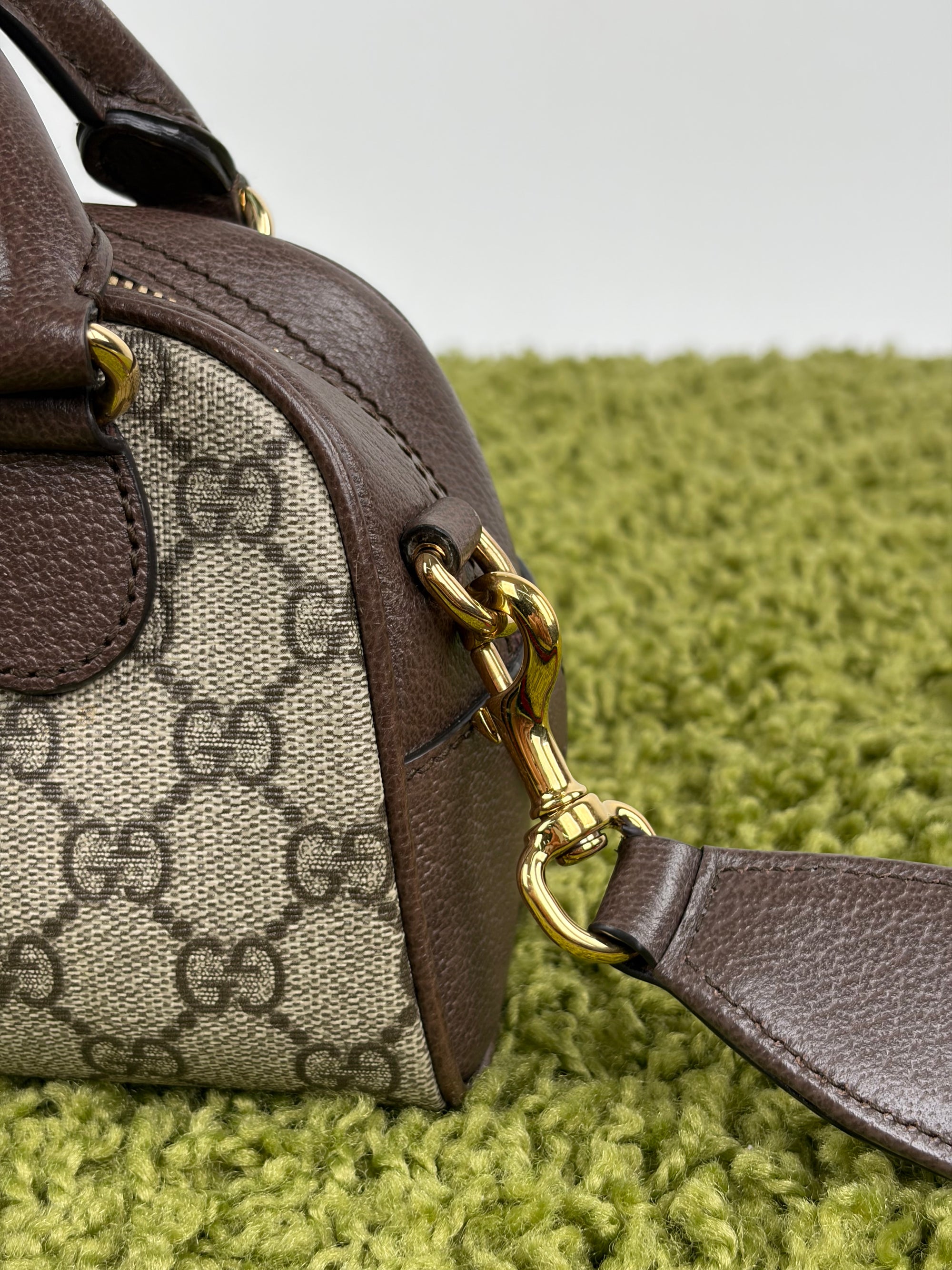 Borsa Gucci marrone beige e marrone