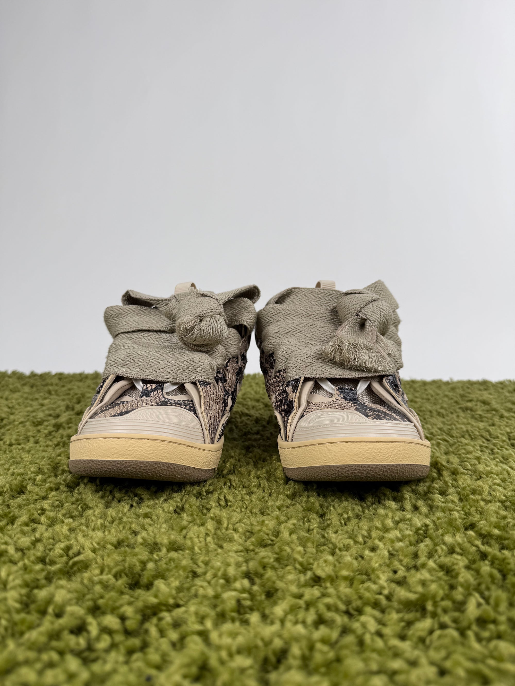 Lanvin Curb Con dettaglio Pelle di serpente 39