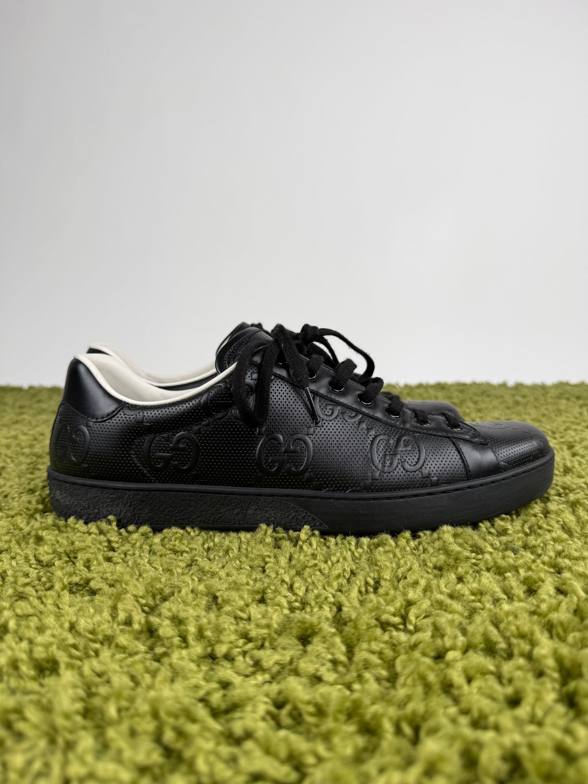 Gucci Ace low sneaker Nero 10 - Second Hand Di Fiore