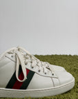 Gucci Ace Size 39 bianche verdi e rosse
