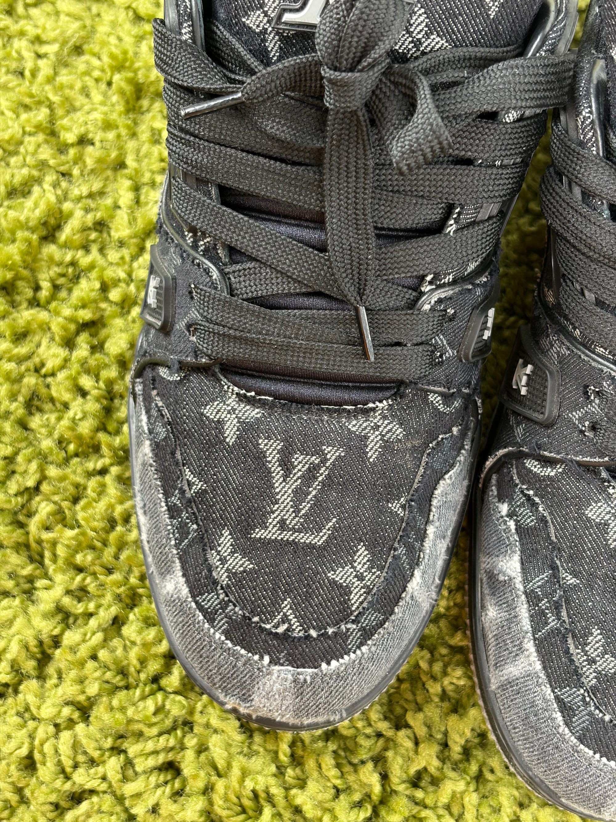 Louis vuitton Trainer Size 6.5=40.5 calza 41.5 nera