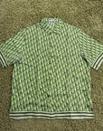 Camicia Christian Dior Oblique Pixel Verde 40