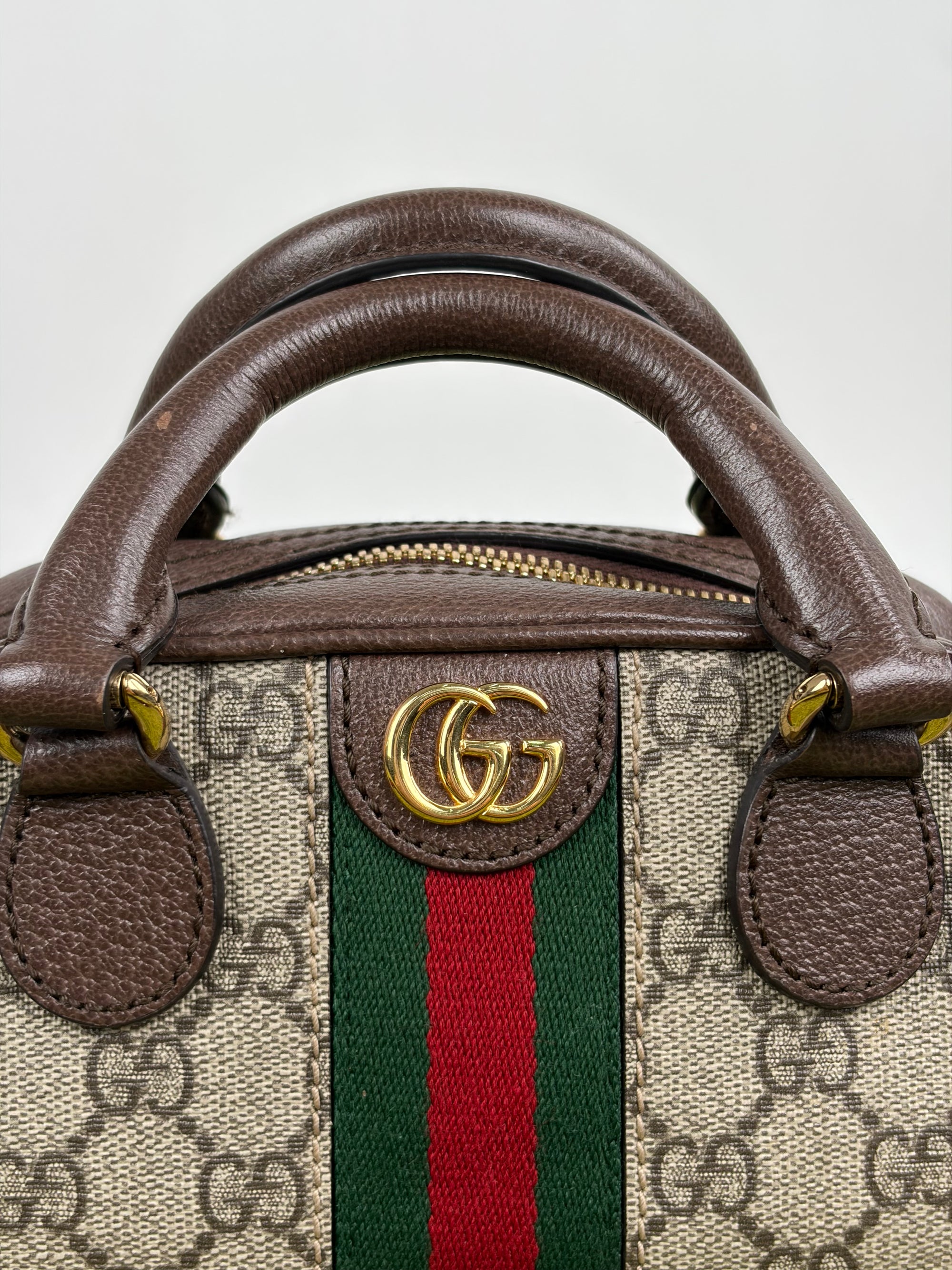 Borsa Gucci marrone beige e marrone
