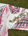 Felpa Valley Dreams Flag zip Up Bianca Multicolor M