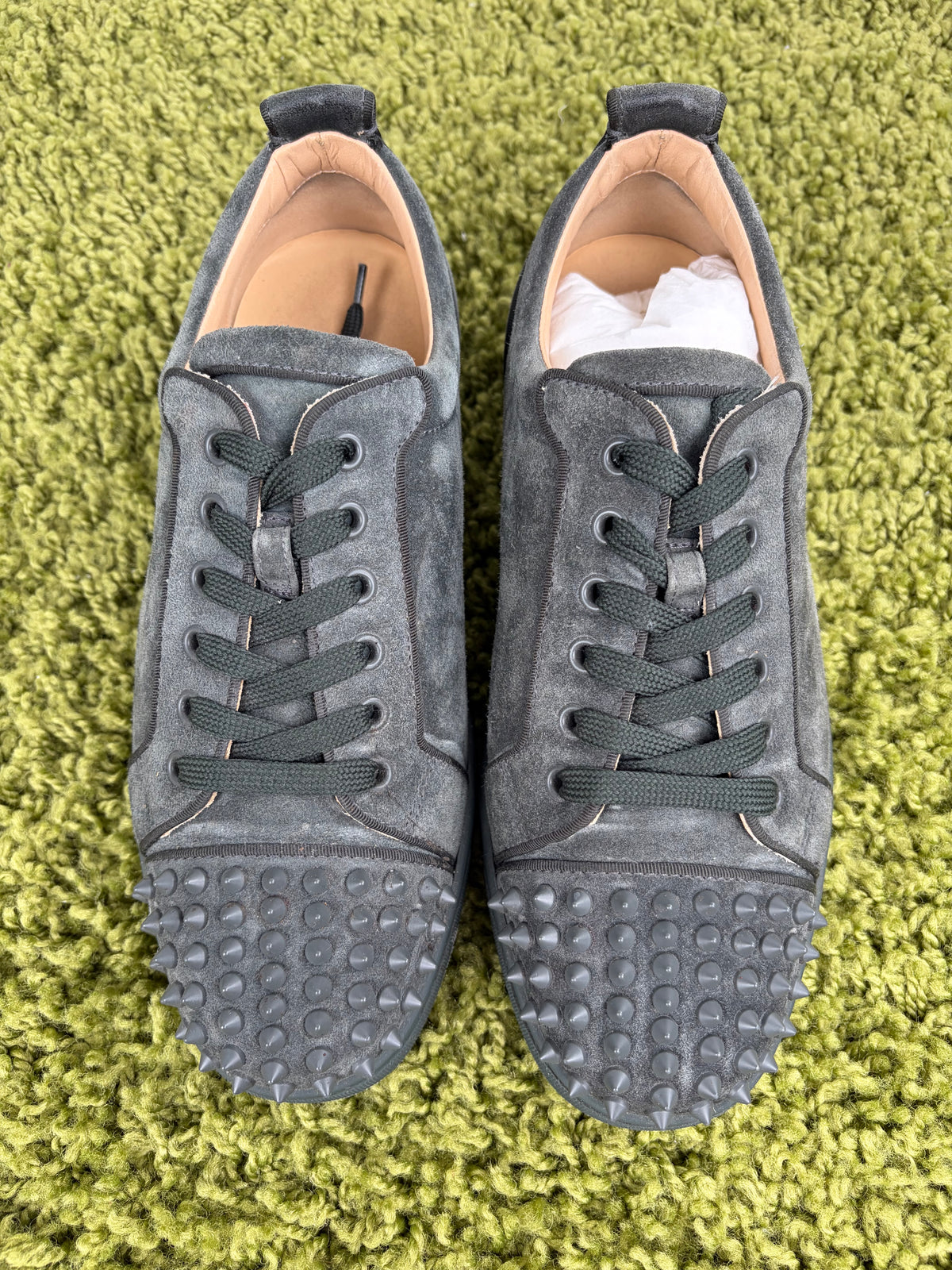 Christian Louboutin Spikes Low Verde 41