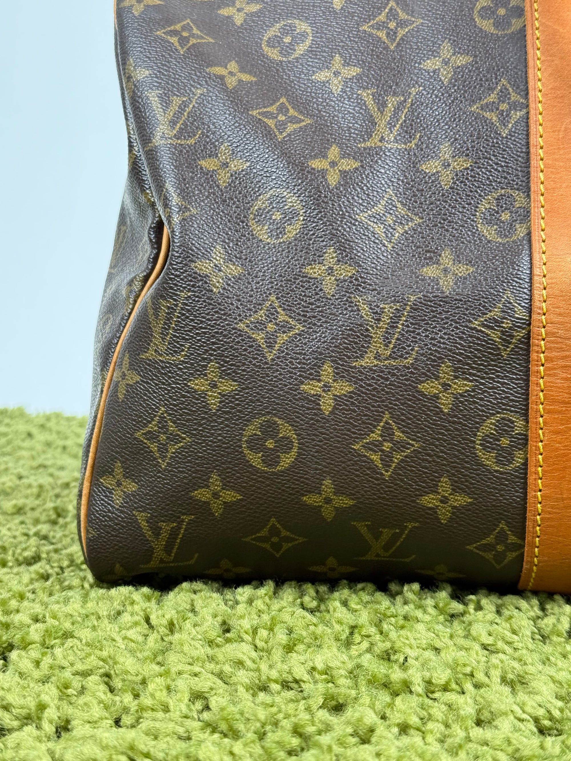 Borsone Keepall Louis Vuitton Marrone Vintage 1998 45