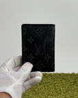 Portacarte Louis Vuitton Nero