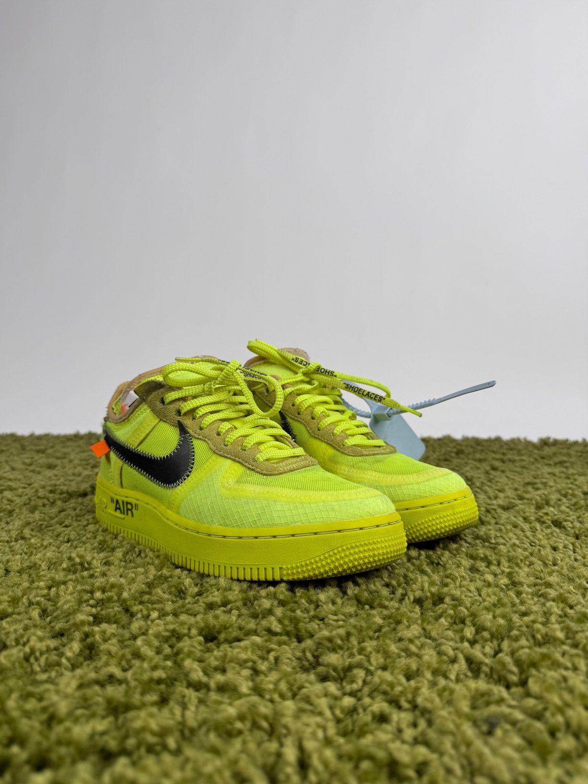 Nike Air Force One X Off White Gialla 37.5 - Second Hand Di Fiore
