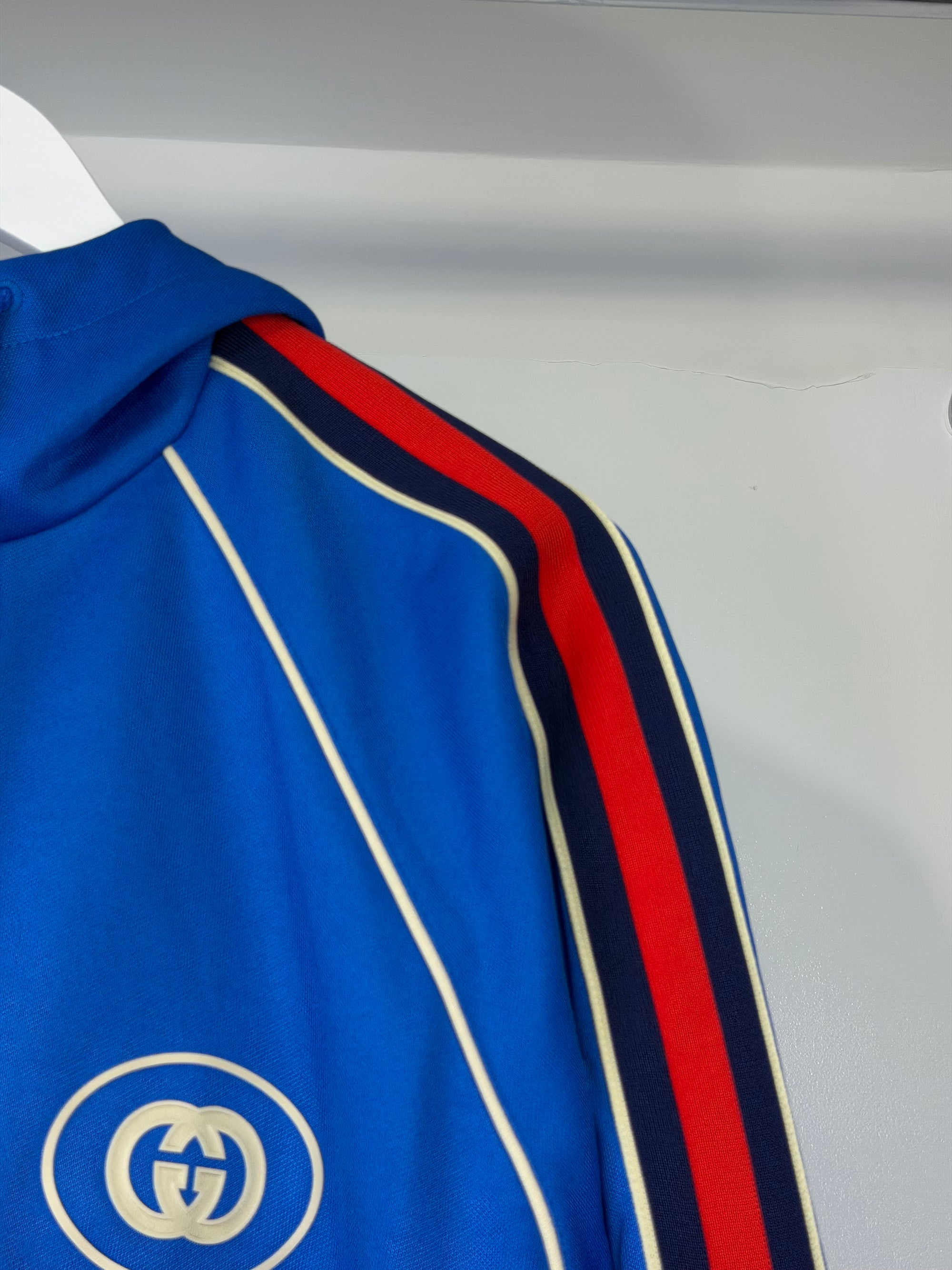 Felpa Gucci Size S blu rossa e bianca
