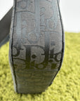 Borsa Christian Dior Saddle con pattina Grigia