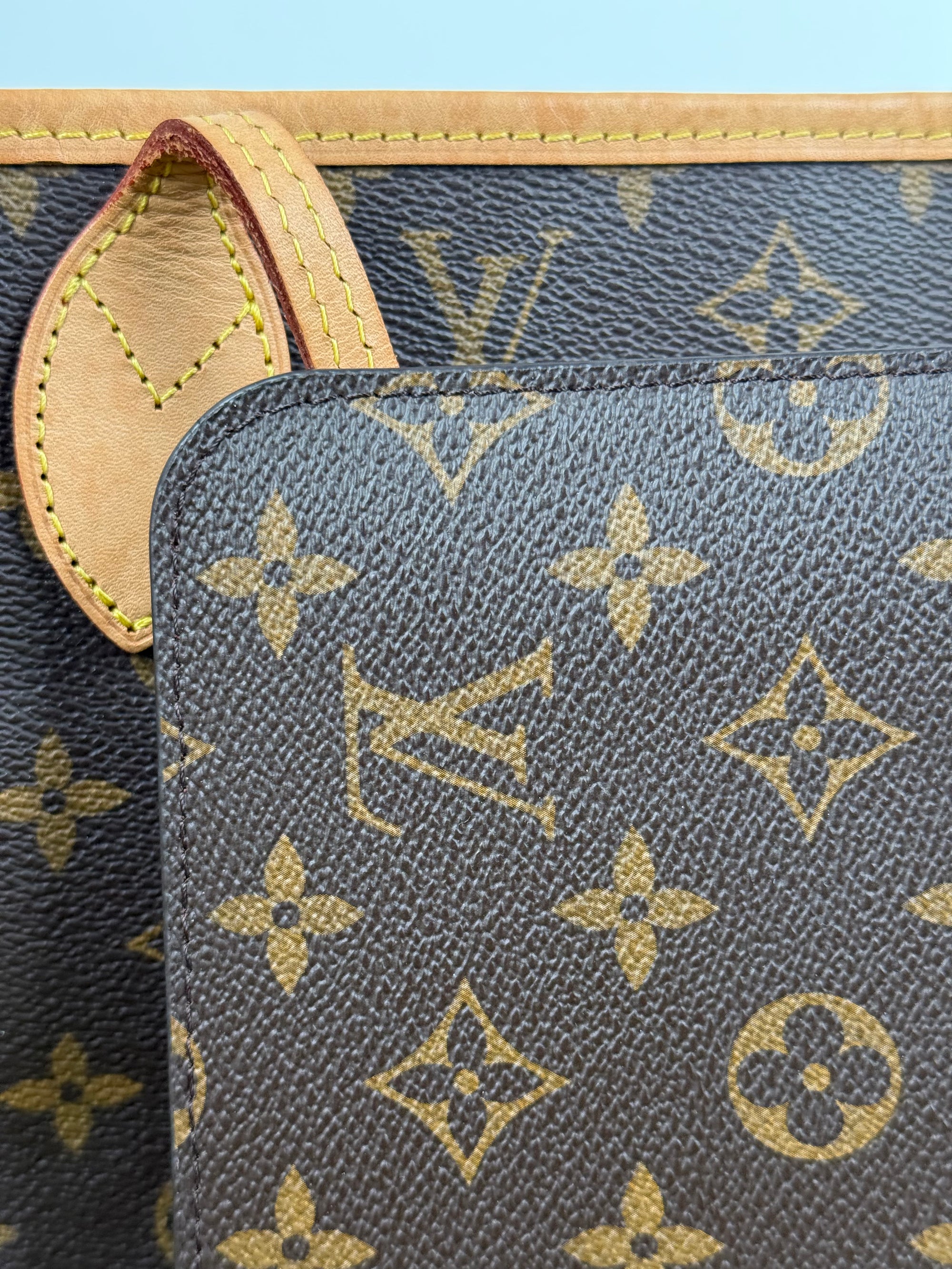 Borsa Neverfull GM Mon Monogram Louis Vuitton Marrone