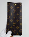 Custodia per Occhiali Da Sole Louis Vuitton Marrone
