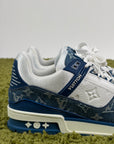 Louis vuitton trainer Size 8=42 calza 43 blu e bianca