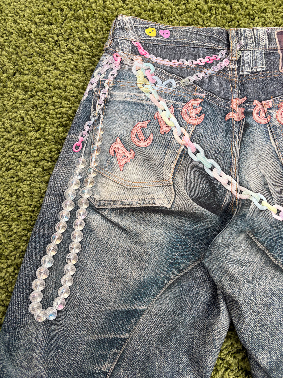 Jeans Acne Studios In Denim Multicolor 46