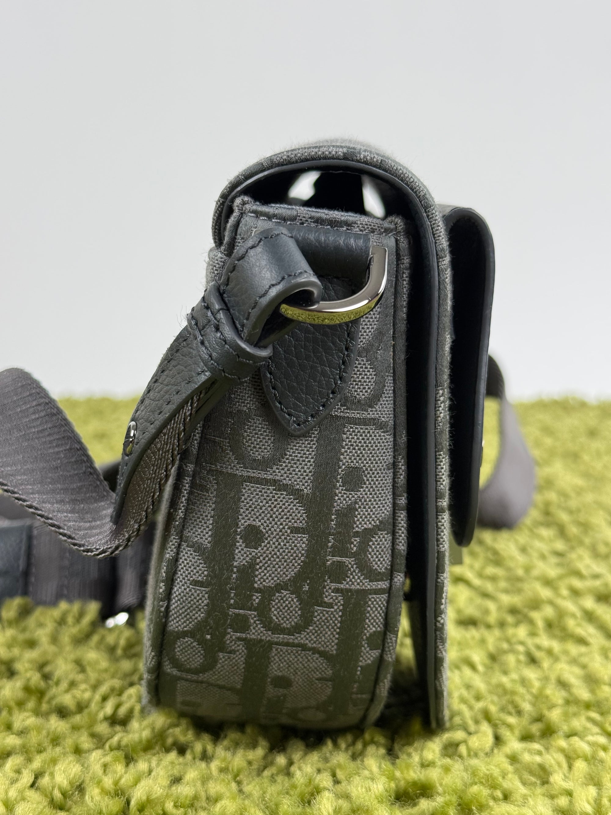 Borsa a tracolla saddle Christian Dior Nero