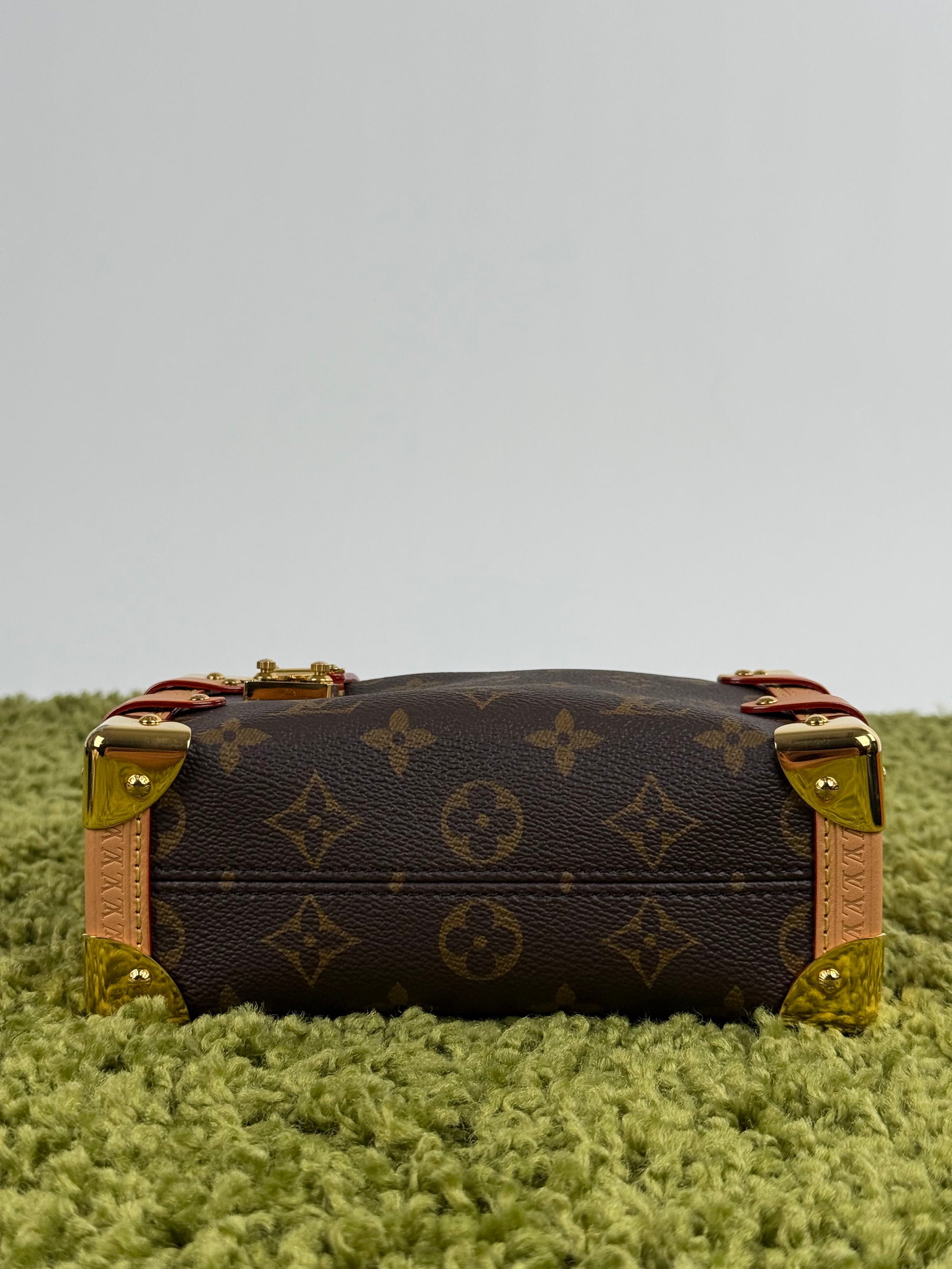 Borsa Side Trunk Louis Vuitton Marrone
