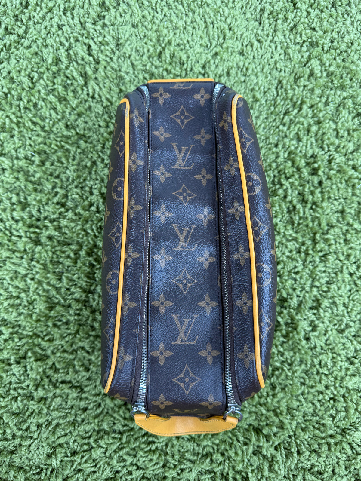 Beauty Case Louis Vuitton Marrone