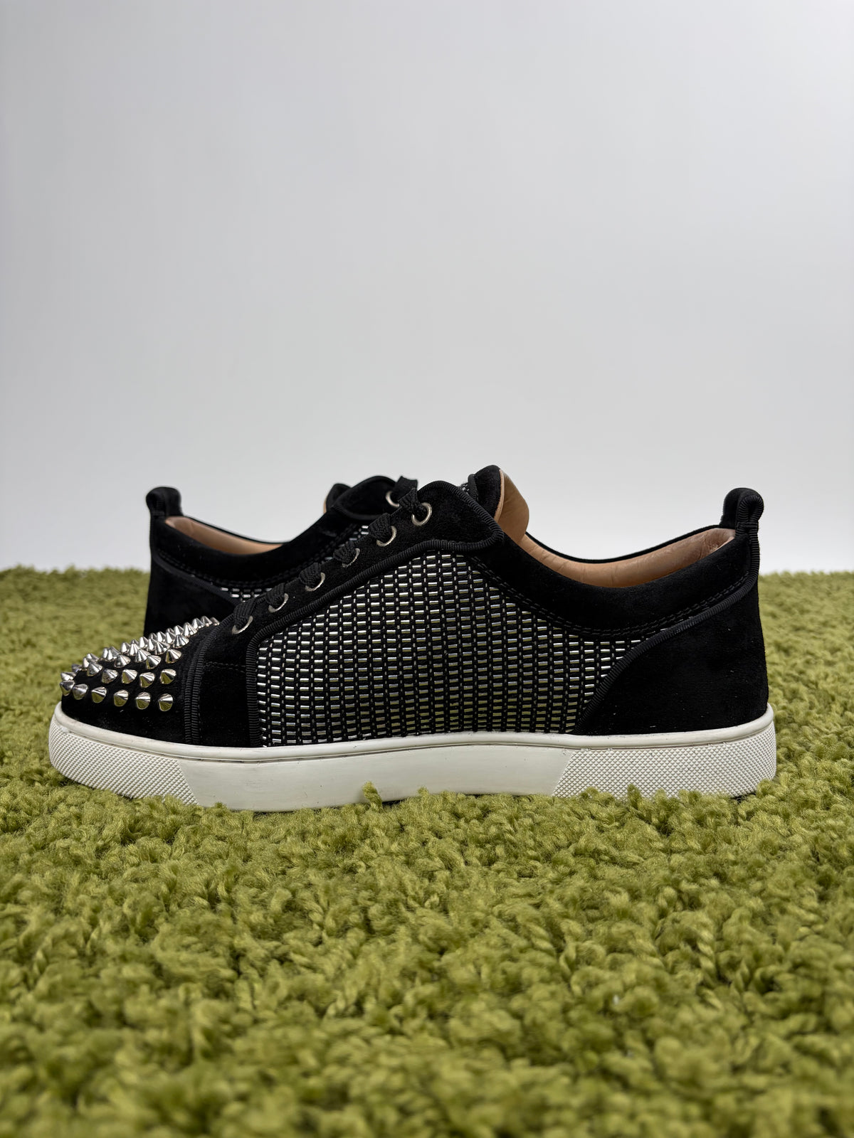 Christian Louboutin Spikes Nera High 41