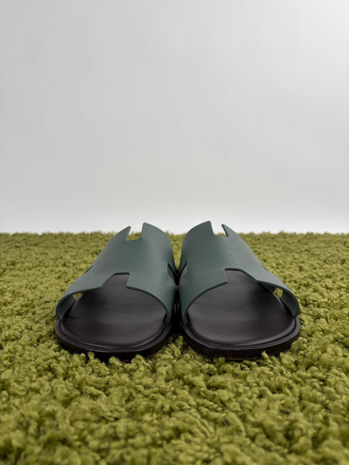 Ciabatta Hermès Verde 43