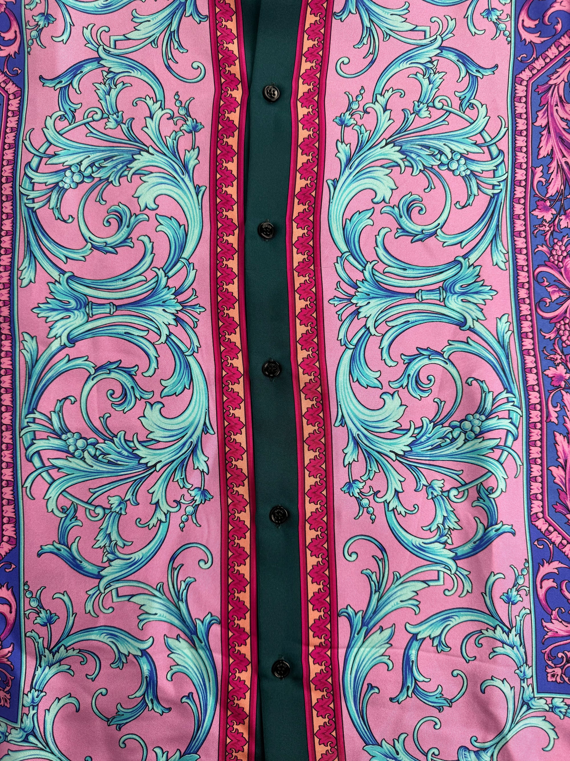 Camicia Le Pop Classique Gianni Versace Viola Multicolor 41