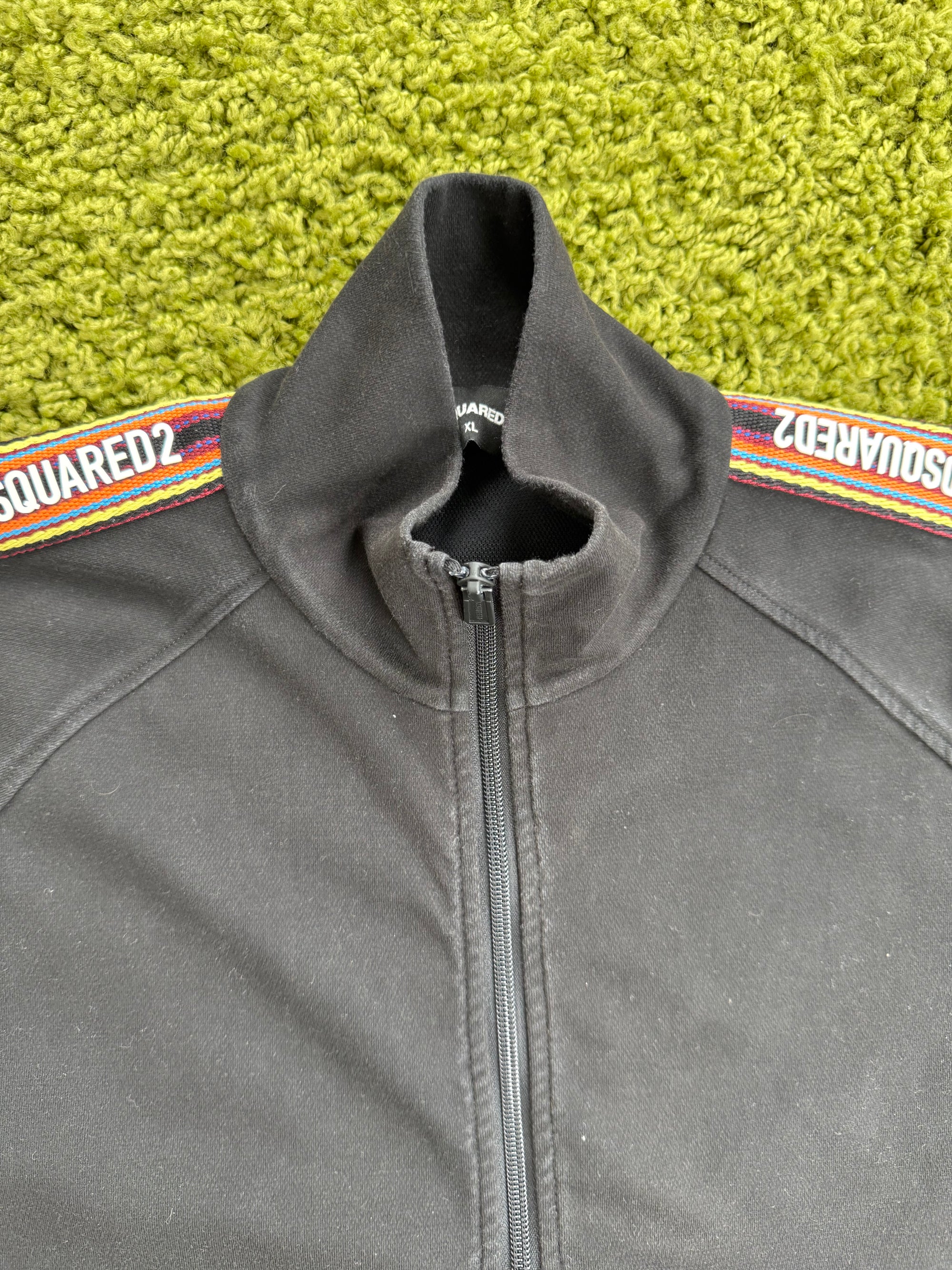 Completo Dsquared2 Nero Felpa XL pantalone XL