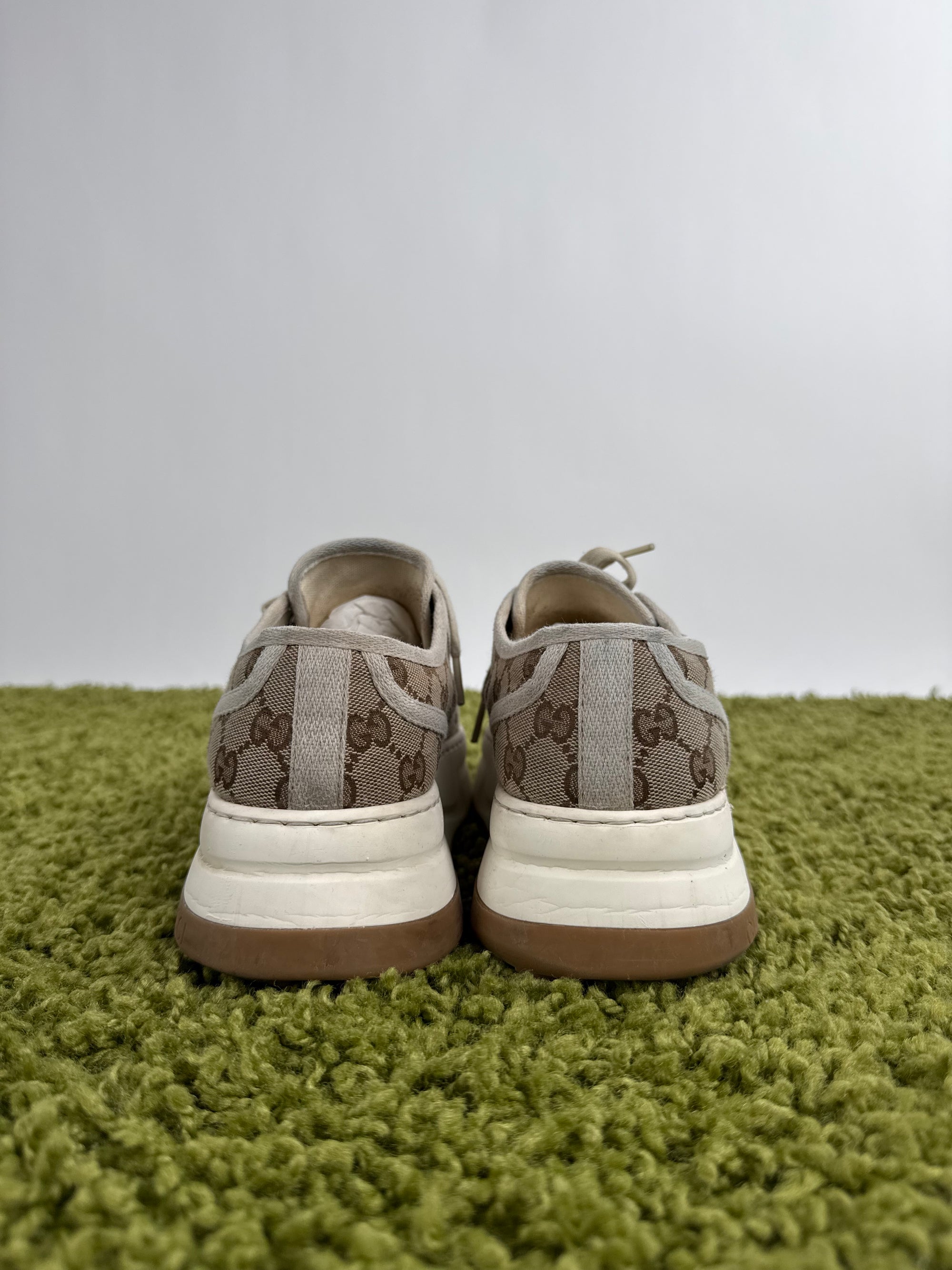 Gucci Tennis Platform Beige 6